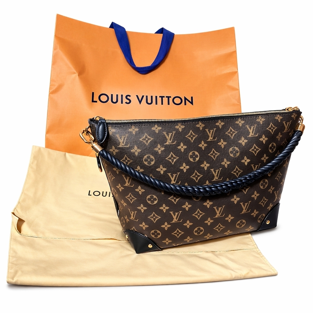 Louis Vuitton Limited Edition Triangle Softy Reverse Monogram